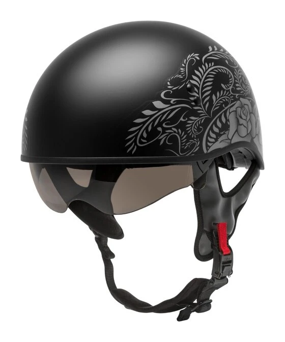 GMax HH65 Rose Naked Helmet GMax HH65 Rose Naked Helmet -Motorcycle Helmet Shop
