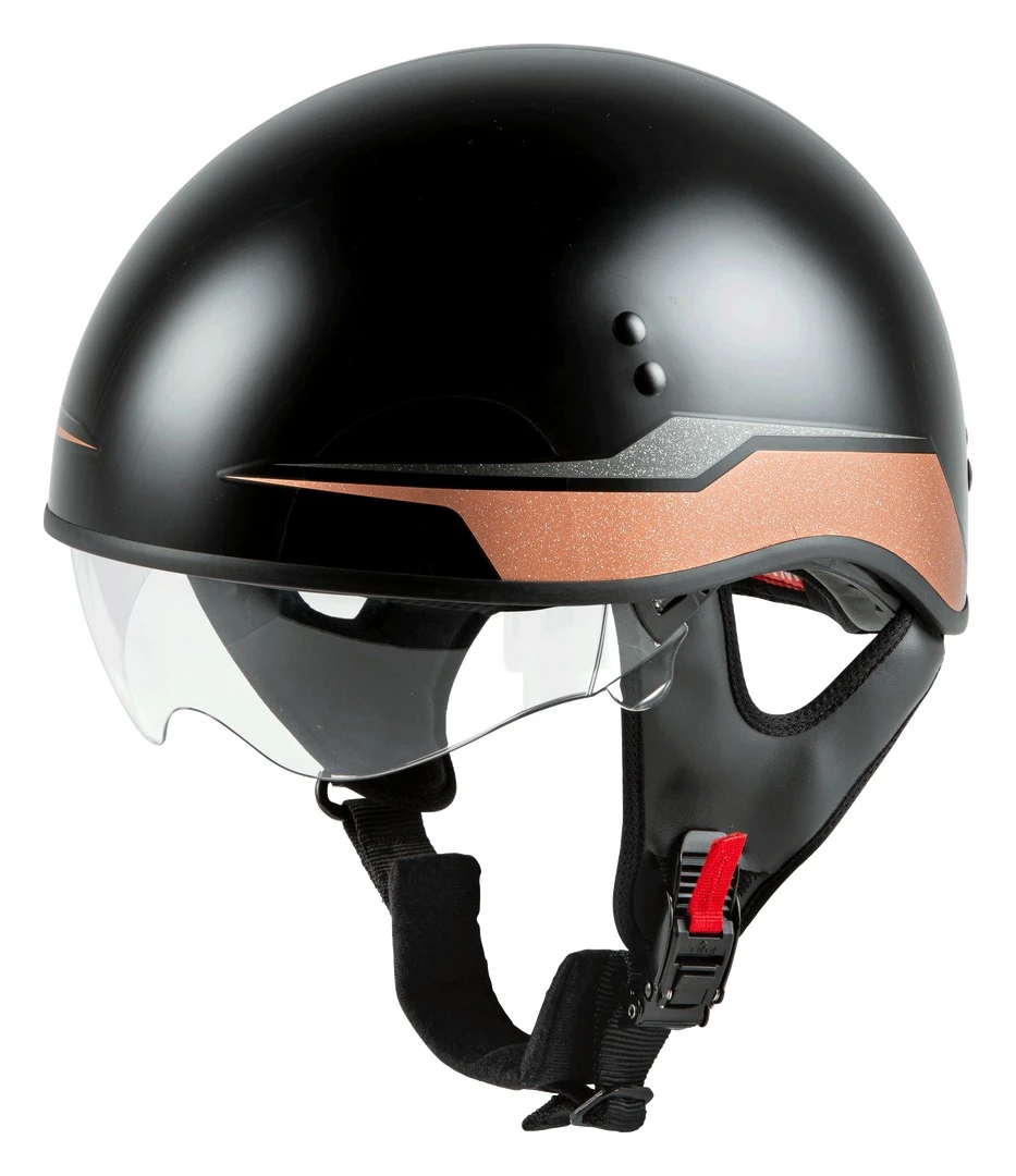 GMax HH65 Source Naked Helmet GMax HH65 Source Naked Helmet -Motorcycle Helmet Shop g max hh65 source naked helmet black copper 1
