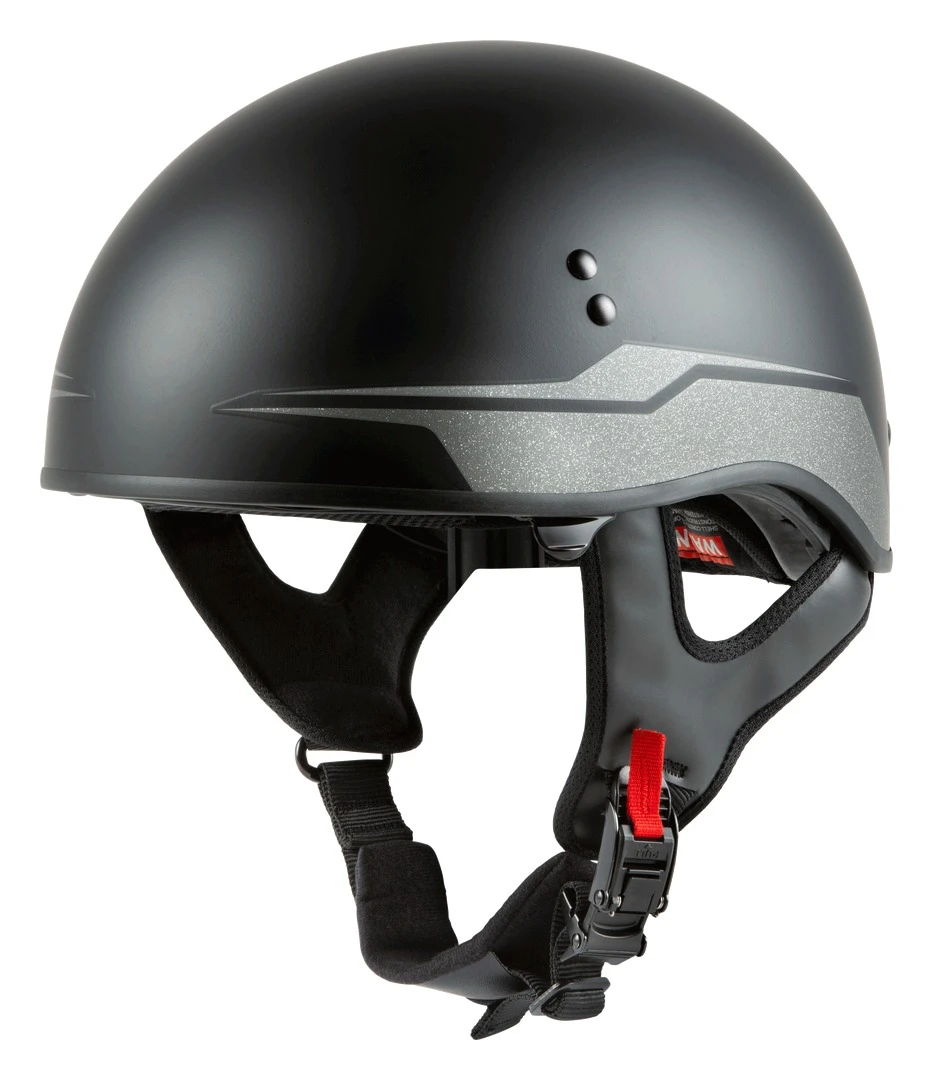 GMax HH65 Source Naked Helmet GMax HH65 Source Naked Helmet -Motorcycle Helmet Shop g max hh65 source naked helmet black silver 2