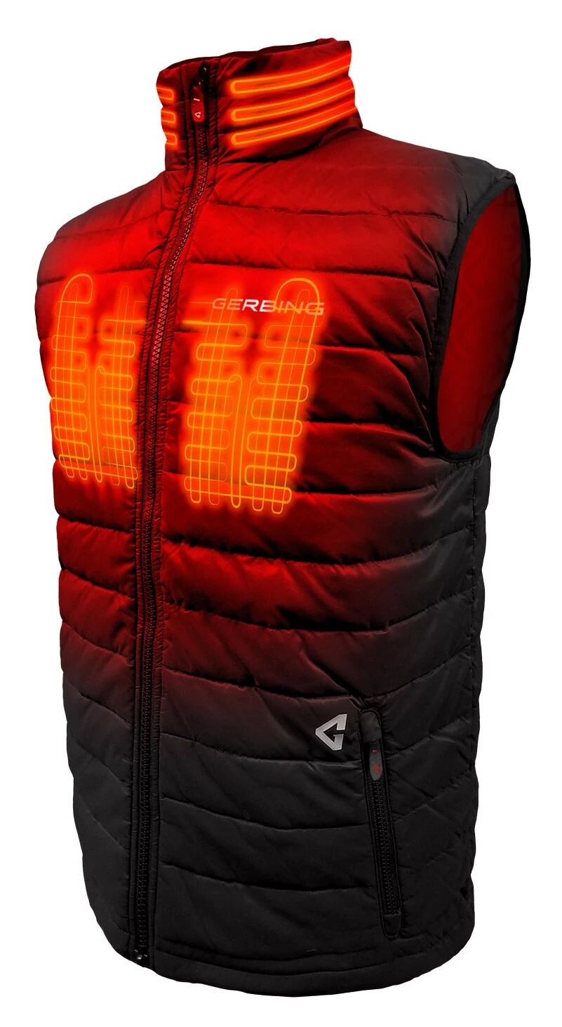 Gerbing 7V Khione 2.0 Heated Puffer Vest Gerbing 7V Khione 2.0 Heated Puffer Vest -Motorcycle Helmet Shop gerbing7 v khione20 heated puffer vest black 1