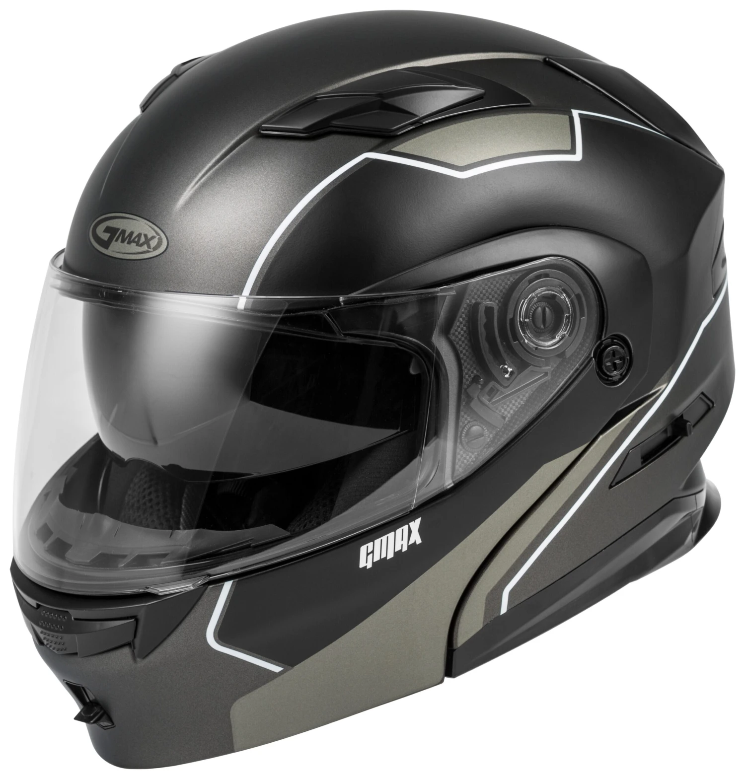 GMax MD01 Exploit Helmet GMax MD01 Exploit Helmet -Motorcycle Helmet Shop gmax helmets md01 modular exploit helmet matte black hi vis scaled