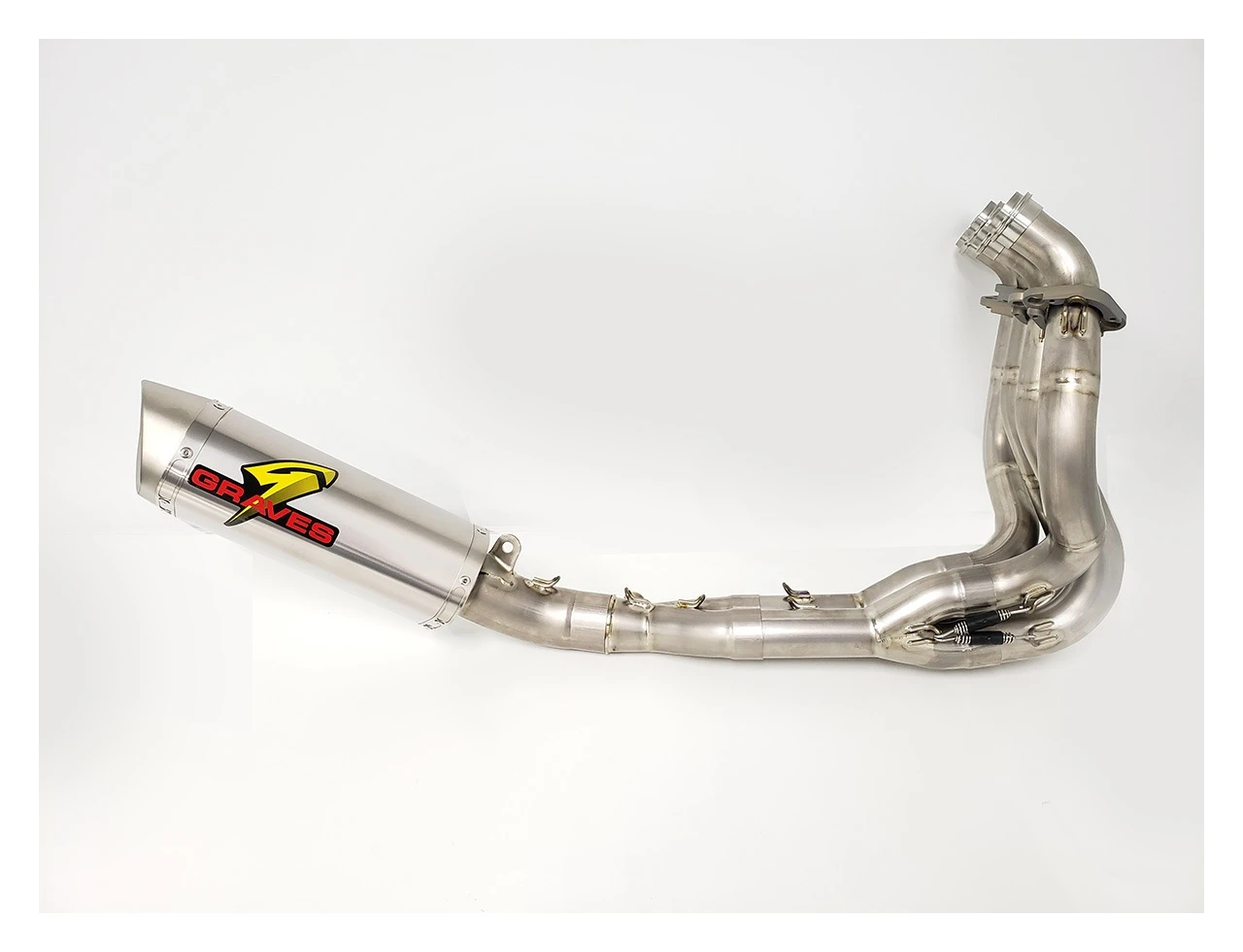 Graves Works Link Exhaust System Kawasaki ZX6R / ZX636 2015-2023 Graves Works Link Exhaust System Kawasaki ZX6R / ZX636 2015-2023 -Motorcycle Helmet Shop