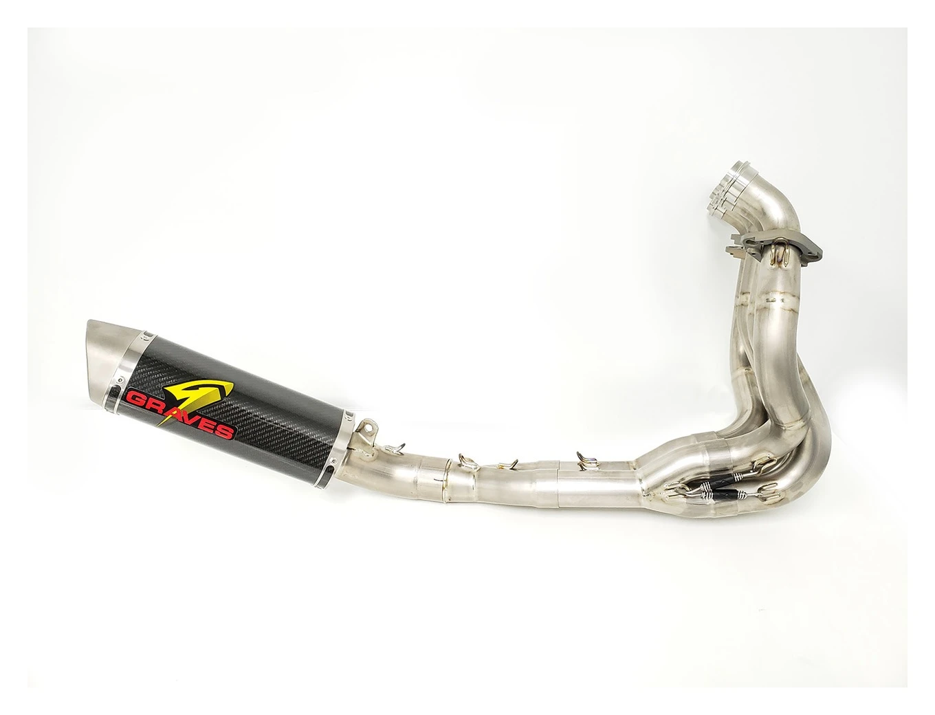 Graves Works Link Exhaust System Kawasaki ZX6R / ZX636 2015-2023 Graves Works Link Exhaust System Kawasaki ZX6R / ZX636 2015-2023 -Motorcycle Helmet Shop