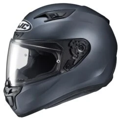 HJC I10 Helmet -Motorcycle Helmet Shop hj ci10 plus helmet semi flat anthracite