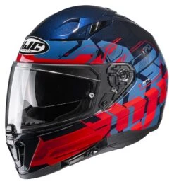 HJC I70 Alligon Helmet -Motorcycle Helmet Shop hj ci70 alligon helmet blue red