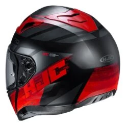 HJC I 70 Reden Helmet -Motorcycle Helmet Shop hj ci70 reden helmet black grey red 2