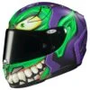 HJC RPHA 11 Pro Green Goblin Helmet 1 HJC RPHA 11 Pro Green Goblin Helmet -Motorcycle Helmet Shop hjcrpha11 pro green goblin helmet green purple