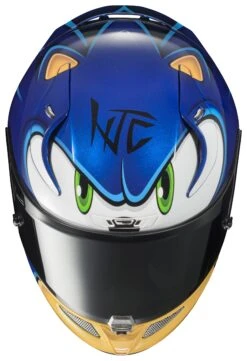 HJC RPHA 11 Pro Sonic Sega Helmet -Motorcycle Helmet Shop hjcrpha11 pro sonic sega helmet 1