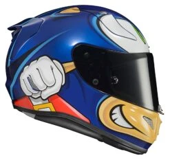 HJC RPHA 11 Pro Sonic Sega Helmet -Motorcycle Helmet Shop hjcrpha11 pro sonic sega helmet 2