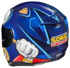 HJC RPHA 11 Pro Sonic Sega Helmet -Motorcycle Helmet Shop hjcrpha11 pro sonic sega helmet 3