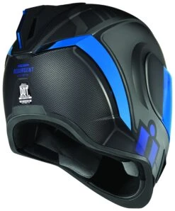 Icon Airform Resurgent Helmet -Motorcycle Helmet Shop icon airform resurgent helmet blue 2