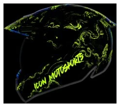 Icon Variant Pro Willy Pete Helmet -Motorcycle Helmet Shop icon hlmt vpro willypete blue green 1