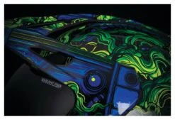 Icon Variant Pro Willy Pete Helmet -Motorcycle Helmet Shop icon hlmt vpro willypete blue green 4