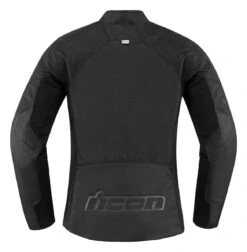 Icon Women's Hooligan Perforated Jacket -Motorcycle Helmet Shop icon womens hooligan perforated jacket black 1