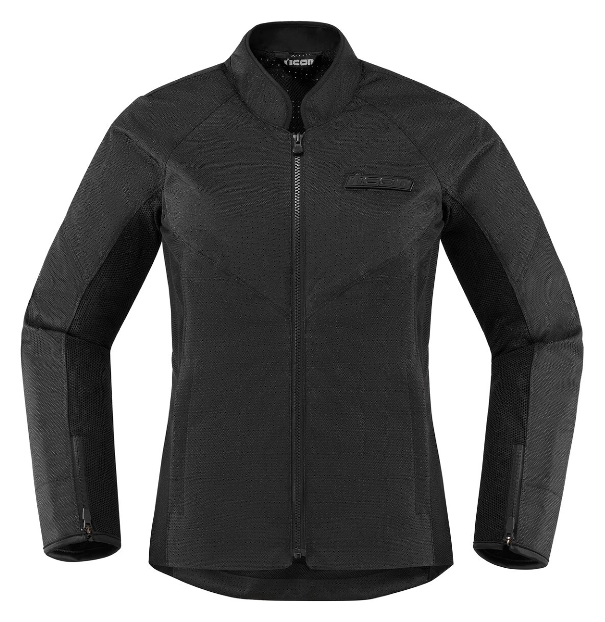 Icon Women's Hooligan Perforated Jacket Icon Women's Hooligan Perforated Jacket -Motorcycle Helmet Shop icon womens hooligan perforated jacket black