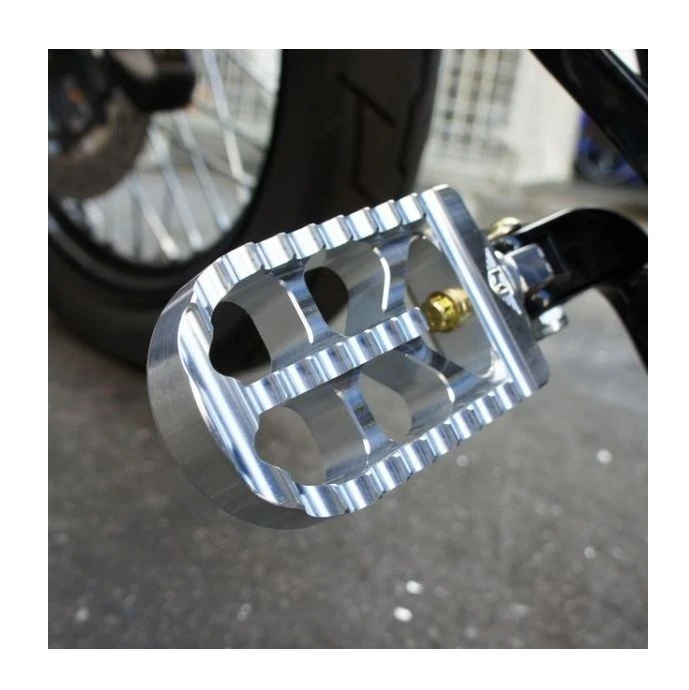 Joker Machine Adjustable Serrated Foot Pegs For Harley -Motorcycle Helmet Shop joker machine adjustable serrated long foot pegs for harley clear anodized 1