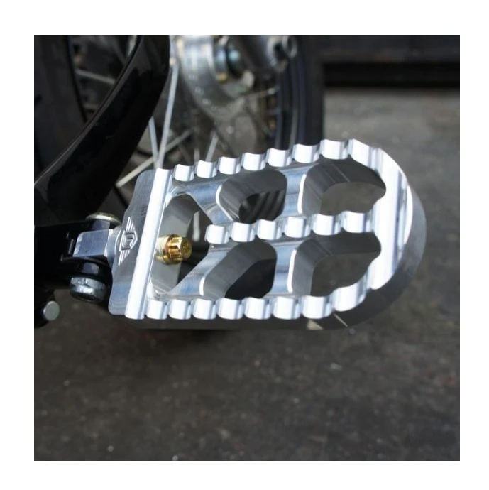 Joker Machine Adjustable Serrated Foot Pegs For Harley -Motorcycle Helmet Shop joker machine adjustable serrated long foot pegs for harley clear anodized 2