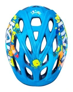 Kali Protectives Child Chakra Monsters MTB Helmet -Motorcycle Helmet Shop kali protectives child chakra monsters mtb helmet blue 2