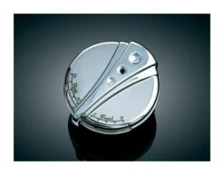 Kuryakyn LED Cap Gas Fuel And Battery Gauge For Harley 1994-2013