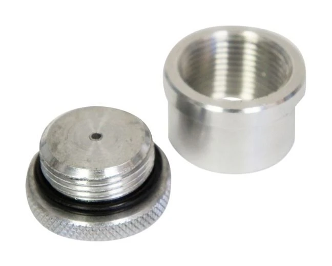 LA Choppers Vented Raw Gas Cap With Weld In Bung -Motorcycle Helmet Shop la choppers vented raw gas cap with weld in bung aluminum bung 1