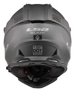 LS2 Blaze Helmet -Motorcycle Helmet Shop ls2 blaze helmet matte titanium 2