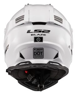 LS2 Blaze Helmet -Motorcycle Helmet Shop ls2 blaze helmet white 2