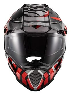 LS2 Blaze Xtreme Helmet -Motorcycle Helmet Shop ls2 blaze xtreme helmet red black white 4
