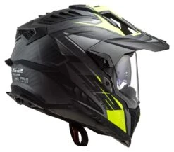 LS2 Explorer Carbon Focus Helmet -Motorcycle Helmet Shop ls2 explorer carbon focus helmet titanium yellow 5