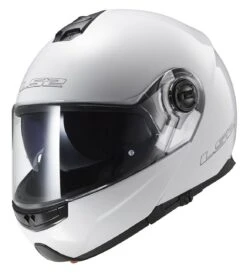LS2 Strobe Helmet -Motorcycle Helmet Shop ls2 helmets ls2 helmets strobe solid white