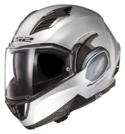 LS2 Valiant II Helmet 5 LS2 Valiant II Helmet -Motorcycle Helmet Shop ls2 valiant ii helmet silver