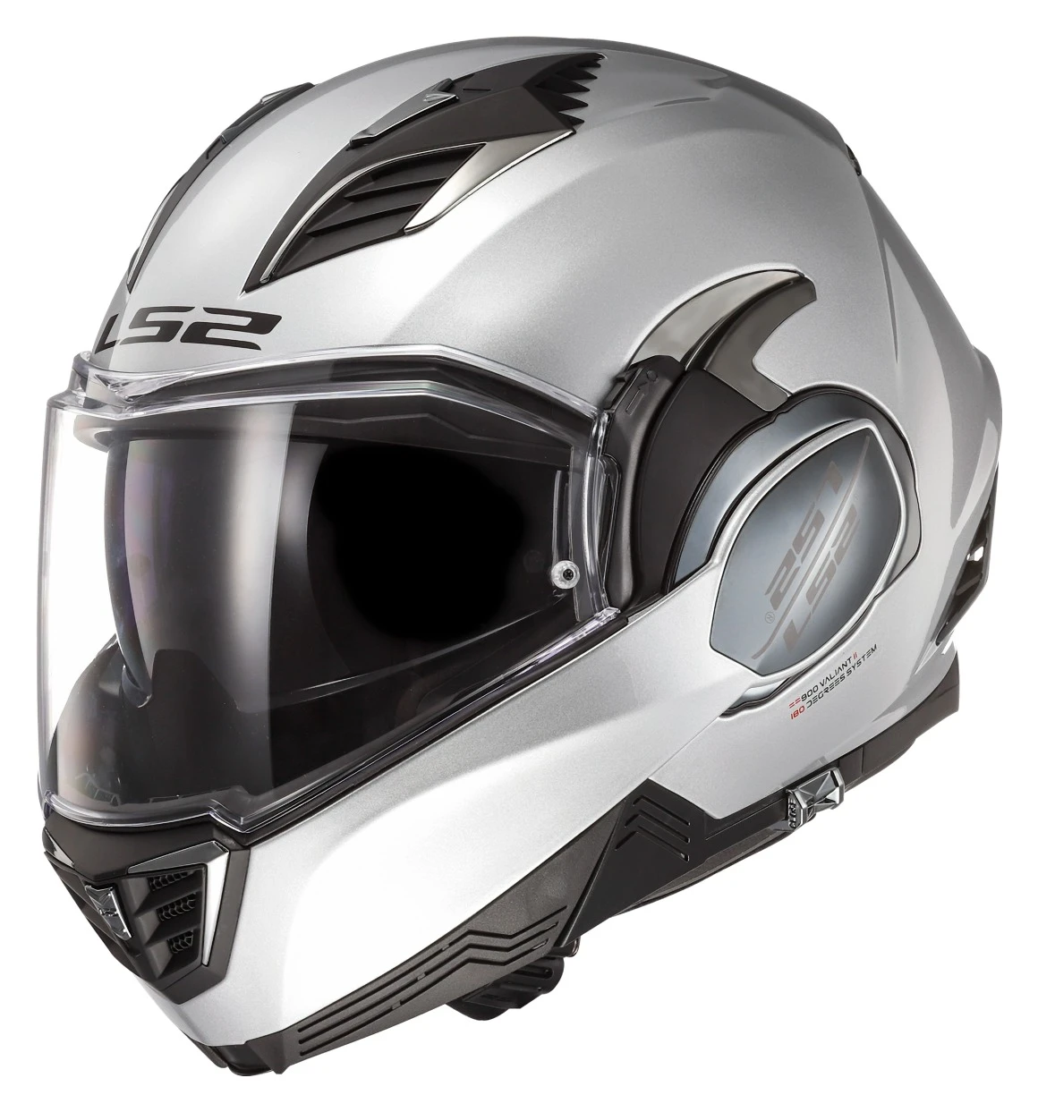 LS2 Valiant II Helmet LS2 Valiant II Helmet -Motorcycle Helmet Shop ls2 valiant ii helmet silver