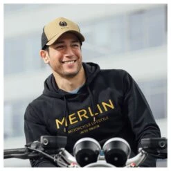 Merlin Burford Core Trucker Hat -Motorcycle Helmet Shop merlin burford core trucker hat 4