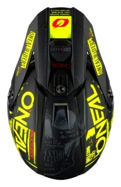 O'Neal 5 Series Attack Helmet -Motorcycle Helmet Shop o neal5 series attack helmet black hi viz yellow 3
