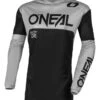 O'Neal Element Racewear Jersey 2 O'Neal Element Racewear Jersey -Motorcycle Helmet Shop o neal element racewear jersey black grey