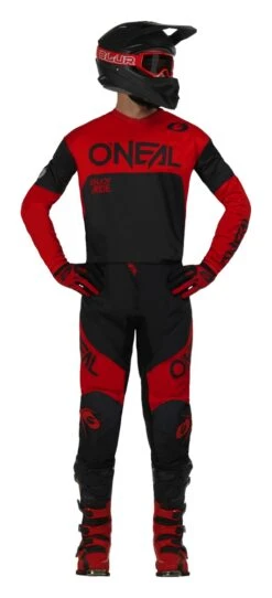 O'Neal Element Racewear Jersey 12 O'Neal Element Racewear Jersey -Motorcycle Helmet Shop o neal element racewear jersey black red 2