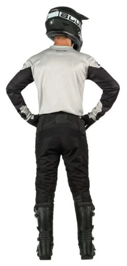 O'Neal Element Threat Jersey -Motorcycle Helmet Shop o neal element threat jersey gray black 3