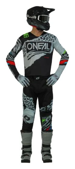 O'Neal Mayhem Wild Jersey 6 O'Neal Mayhem Wild Jersey -Motorcycle Helmet Shop o neal mayhem wild jersey black grey 2