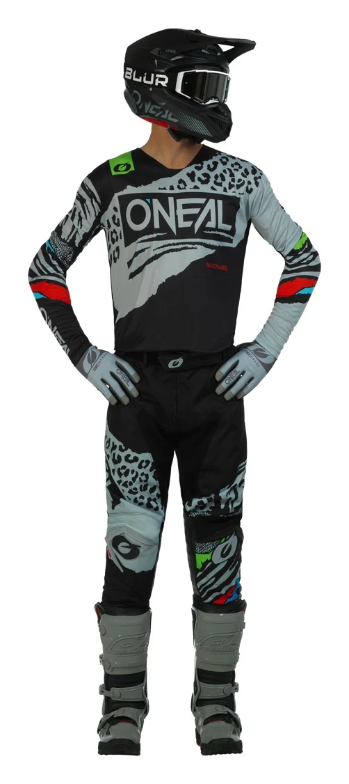 O'Neal Mayhem Wild Jersey O'Neal Mayhem Wild Jersey -Motorcycle Helmet Shop o neal mayhem wild jersey black grey 2