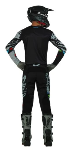 O'Neal Mayhem Wild Jersey 7 O'Neal Mayhem Wild Jersey -Motorcycle Helmet Shop o neal mayhem wild jersey black grey 3