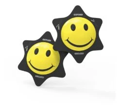 Oxford Smiler Knee Sliders -Motorcycle Helmet Shop oxford smiler knee sliders white 3