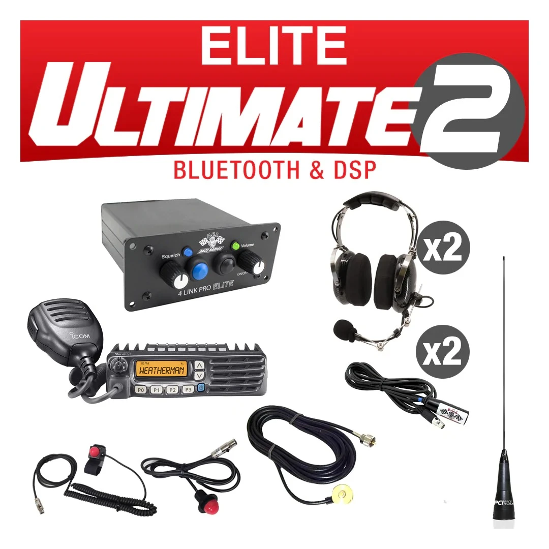 PCI Race Radios Elite Ultimate 2 PCI Race Radios Elite Ultimate 2 -Motorcycle Helmet Shop pci race radios elite ultimate2 3