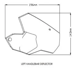 Puig Handguard Deflectors BMW F750GS / F850GS / Adventure 2018-2023 -Motorcycle Helmet Shop puig handguard extensions 3