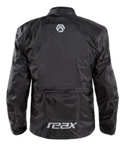 REAX Traveler Rain Jacket -Motorcycle Helmet Shop reax traveler waterproof shell jacket black 3