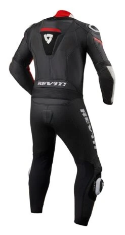 REV'IT! Argon Race Suit 5 REV'IT! Argon Race Suit -Motorcycle Helmet Shop revit argon race suit black fluo red 1