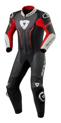 REV'IT! Argon Race Suit 4 REV'IT! Argon Race Suit -Motorcycle Helmet Shop revit argon race suit black fluo red