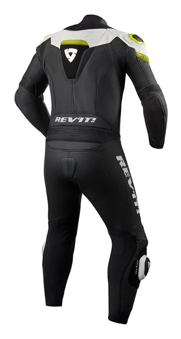REV'IT! Argon Race Suit REV'IT! Argon Race Suit -Motorcycle Helmet Shop revit argon race suit black fluo yellow 1