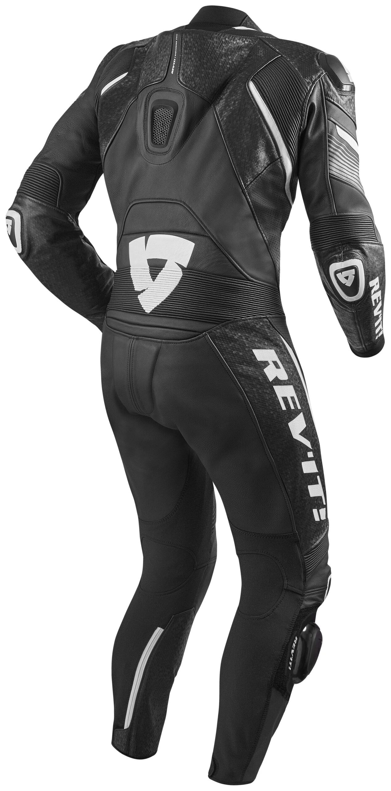 REV'IT! Spitfire Race Suit REV'IT! Spitfire Race Suit -Motorcycle Helmet Shop revit one piece spitfire men black white scaled