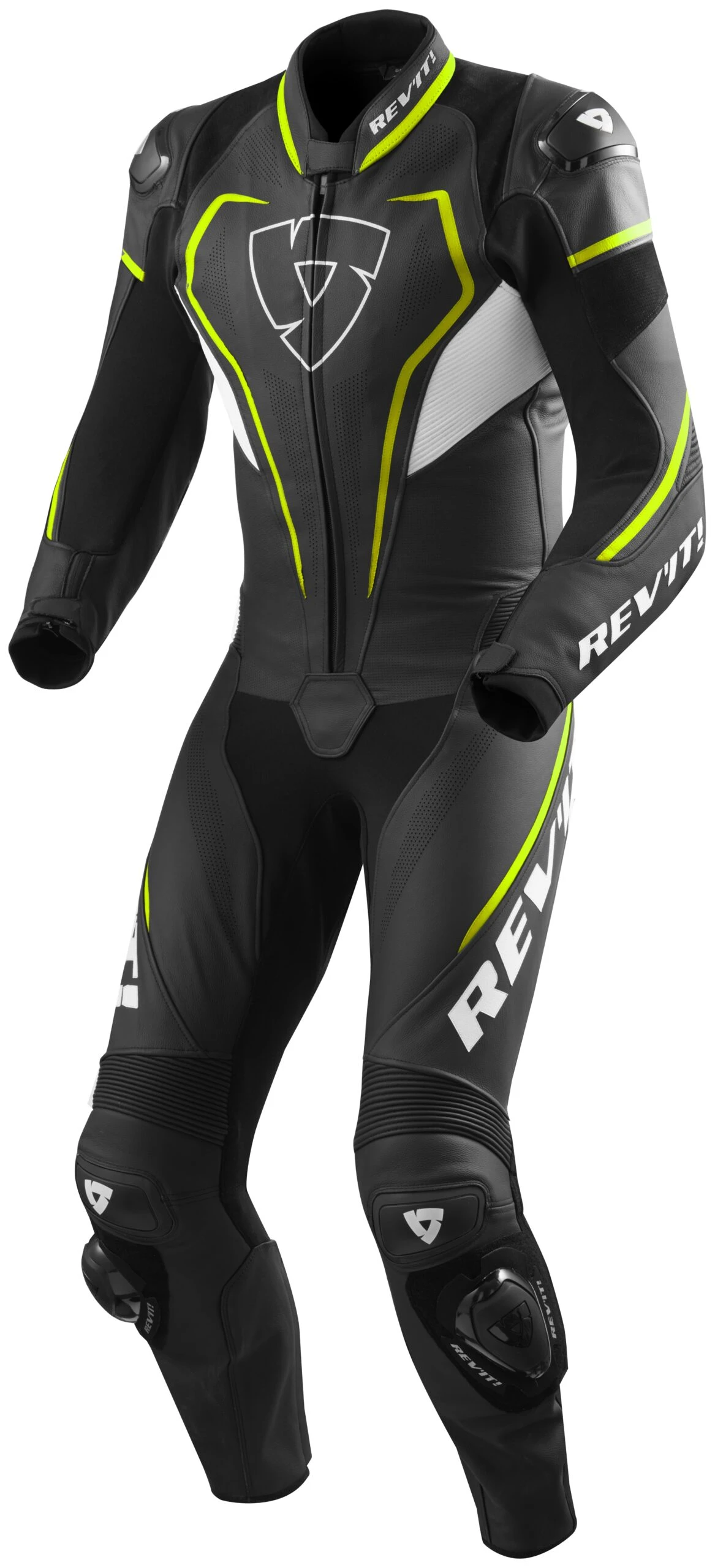 REV'IT! Vertex Pro Race Suit REV'IT! Vertex Pro Race Suit -Motorcycle Helmet Shop revit one piece vertex pro bw black fluo yellow scaled