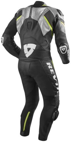 REV'IT! Spitfire Race Suit 5 REV'IT! Spitfire Race Suit -Motorcycle Helmet Shop revit spitfire race suit silver neon yellow 1