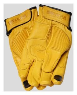 Rokker Tucson Leather Gloves -Motorcycle Helmet Shop rokker tucson leather gloves 2